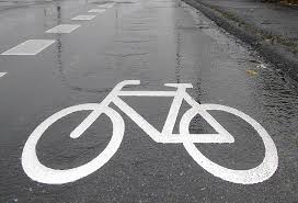 bike path marking